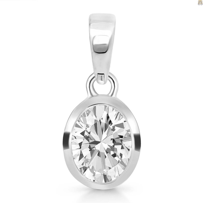 Crystal Quartz Pendant CST-RDP-380.