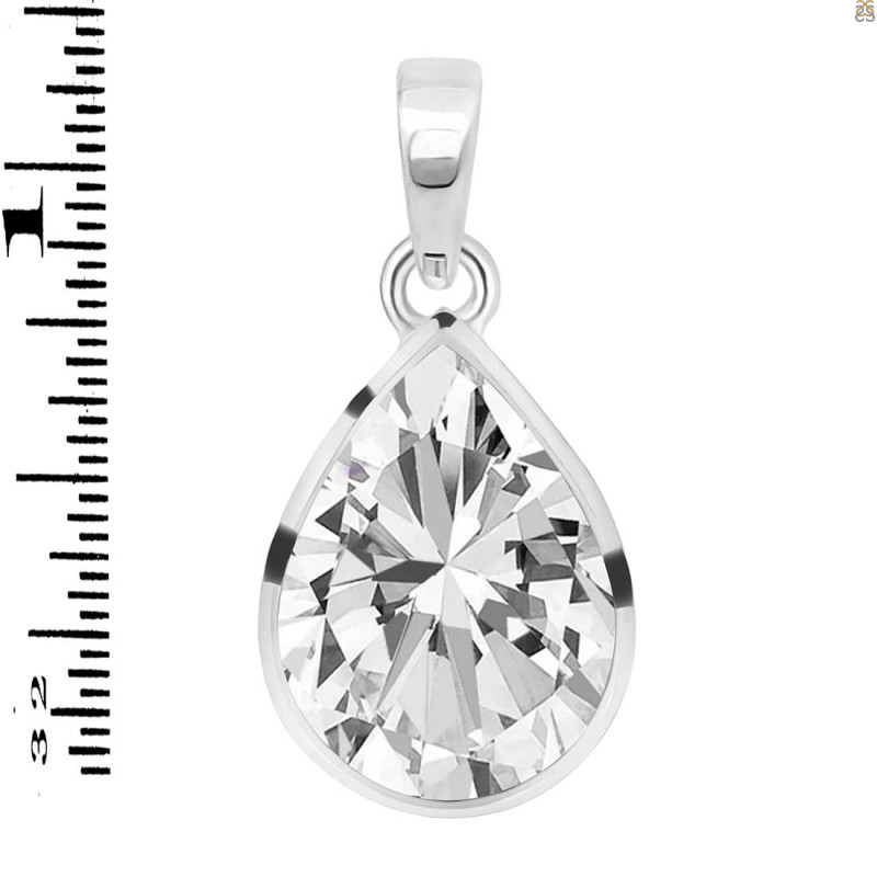 Crystal Quartz Pendant CST-RDP-455.