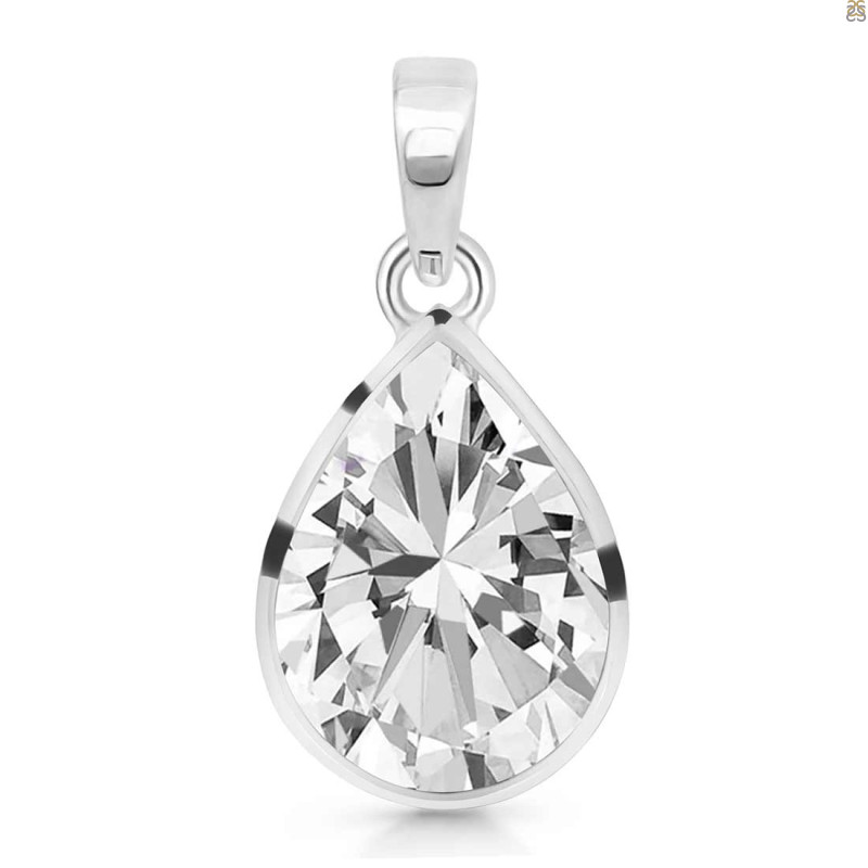 Crystal Quartz Pendant CST-RDP-455.