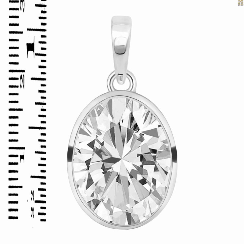Crystal Quartz Pendant CST-RDP-458.