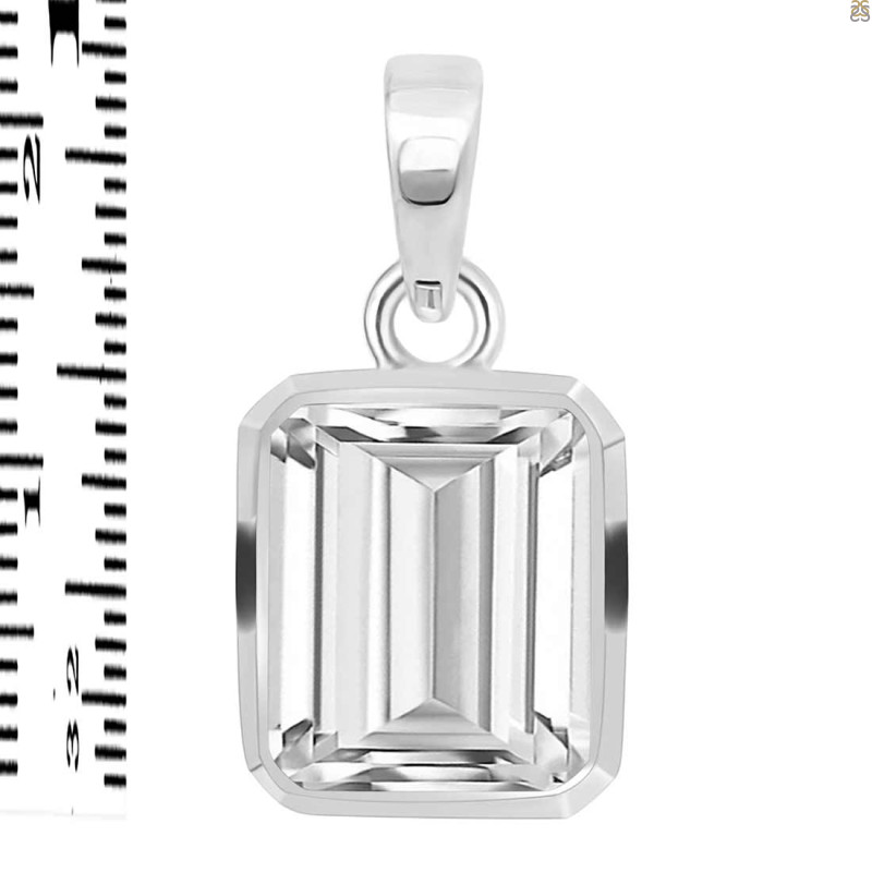 Crystal Quartz Pendant CST-RDP-462.