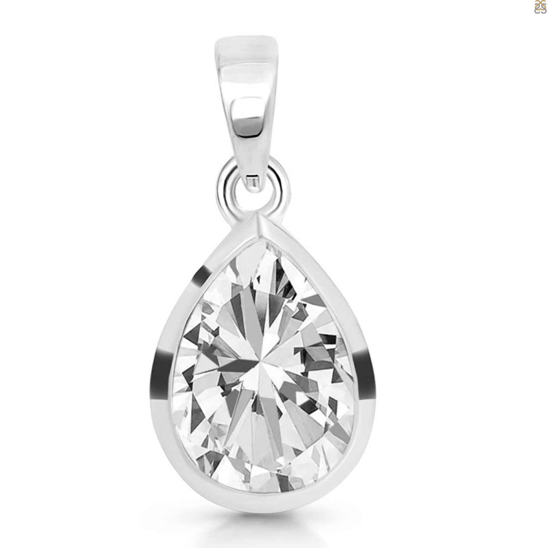 Crystal Quartz Pendant CST-RDP-463.