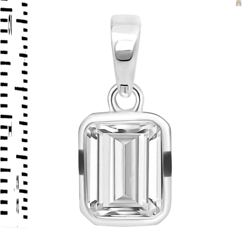 Crystal Quartz Pendant CST-RDP-464.