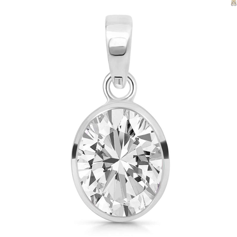 Crystal Quartz Pendant CST-RDP-466.