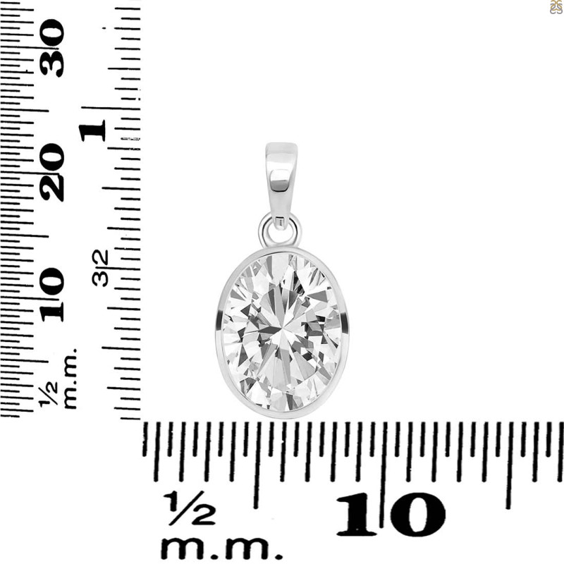 Crystal Quartz Pendant CST-RDP-471.