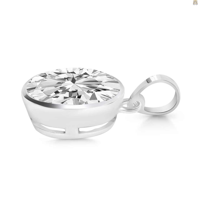 Crystal Quartz Pendant CST-RDP-471.