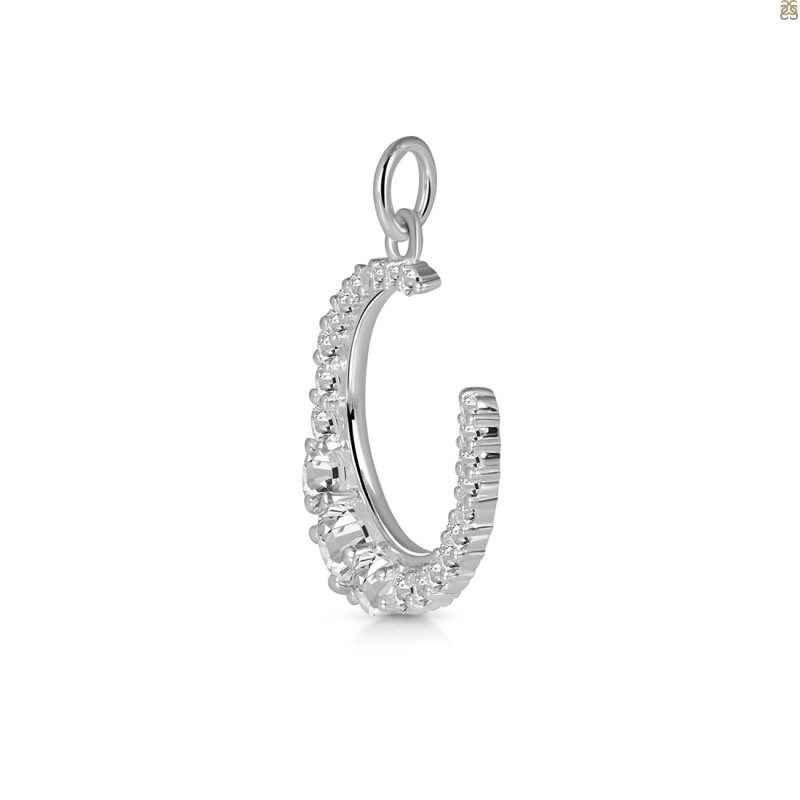 Crystal & White Topaz Pendant