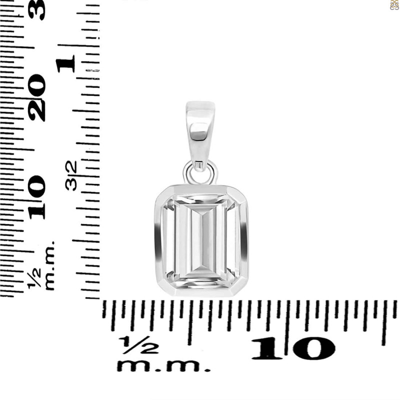 Crystal Quartz Pendant CST-RDP-738.