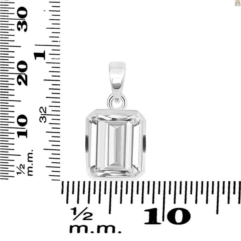 Crystal Quartz Pendant CST-RDP-791.