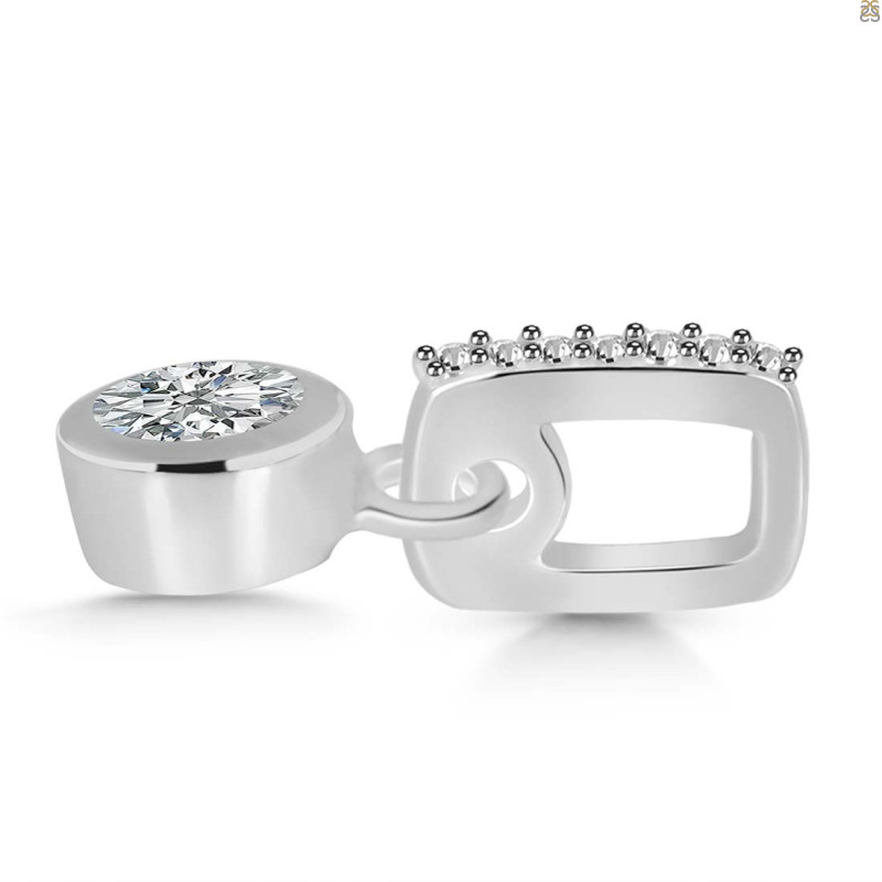 Crystal & White Topaz Pendant