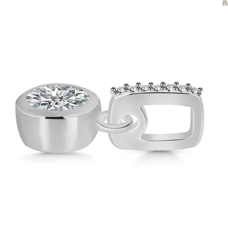 Crystal & White Topaz Pendant