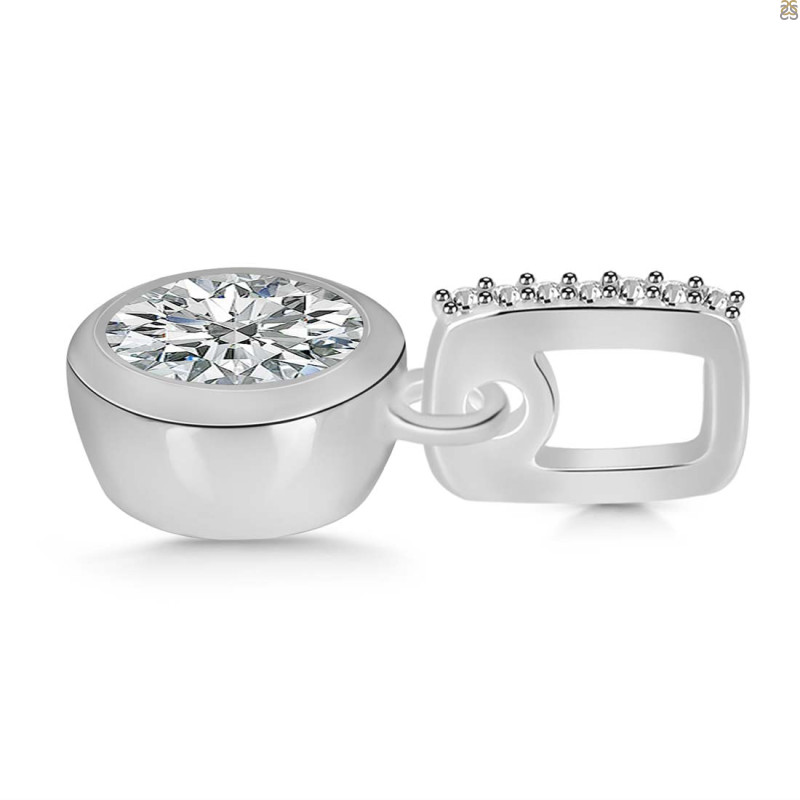 Crystal & White Topaz Pendant