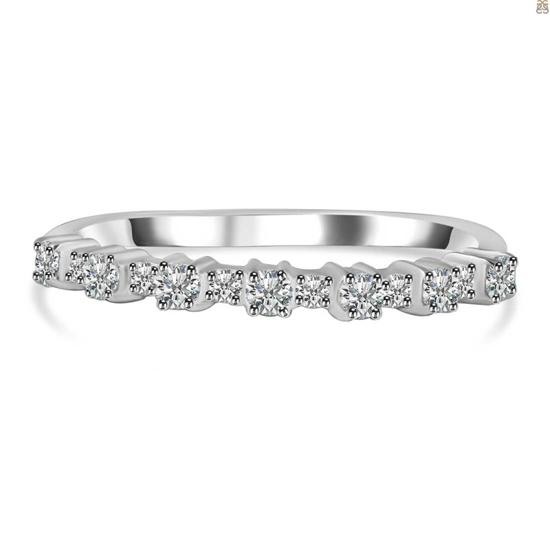 Crystal & White Topaz Ring CST-RDR-2201.