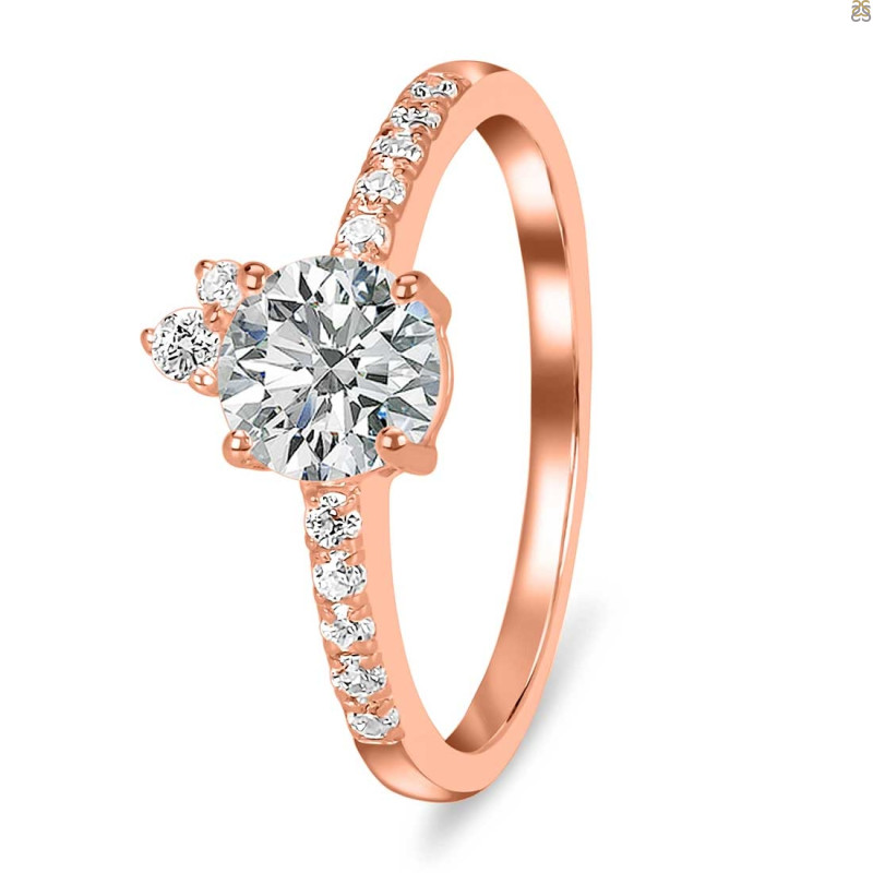 Crystal & White Topaz Ring CST-RDR-2303.