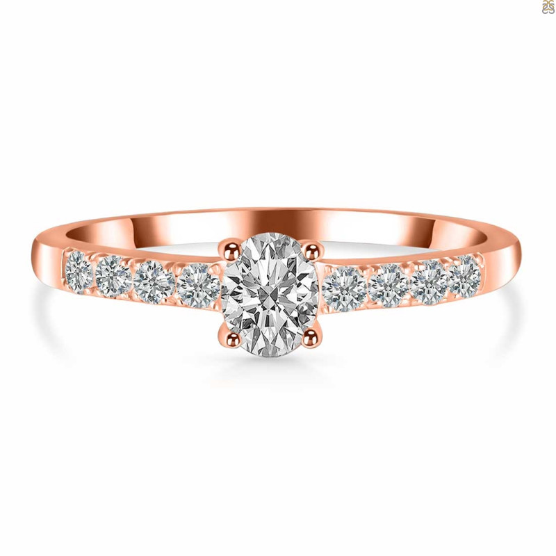 Crystal & White Topaz Ring CST-RDR-2538.