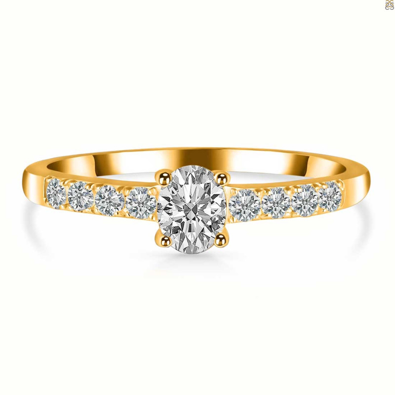 Crystal & White Topaz Ring CST-RDR-2538.