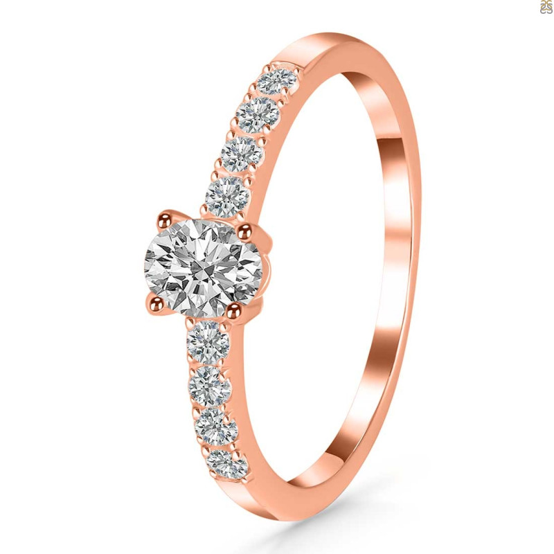 Crystal & White Topaz Ring CST-RDR-2538.