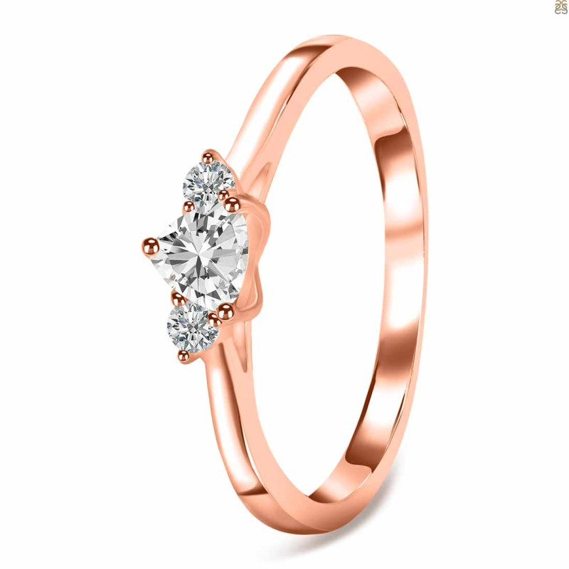 Crystal  & White Topaz Ring CST-RDR-2543.