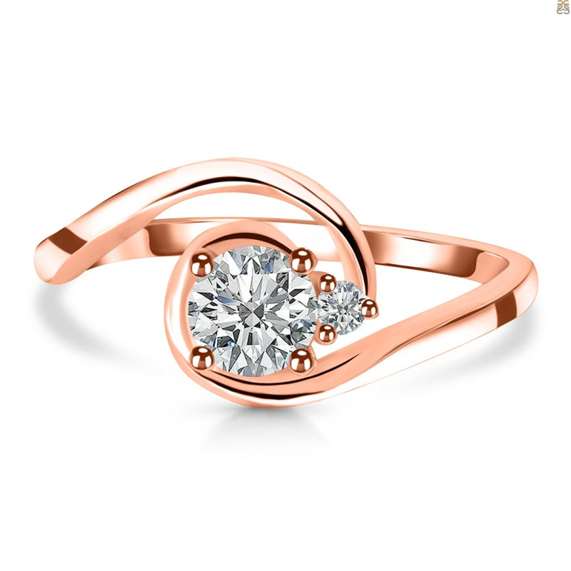 Crystal & White Topaz Ring CST-RDR-2622.