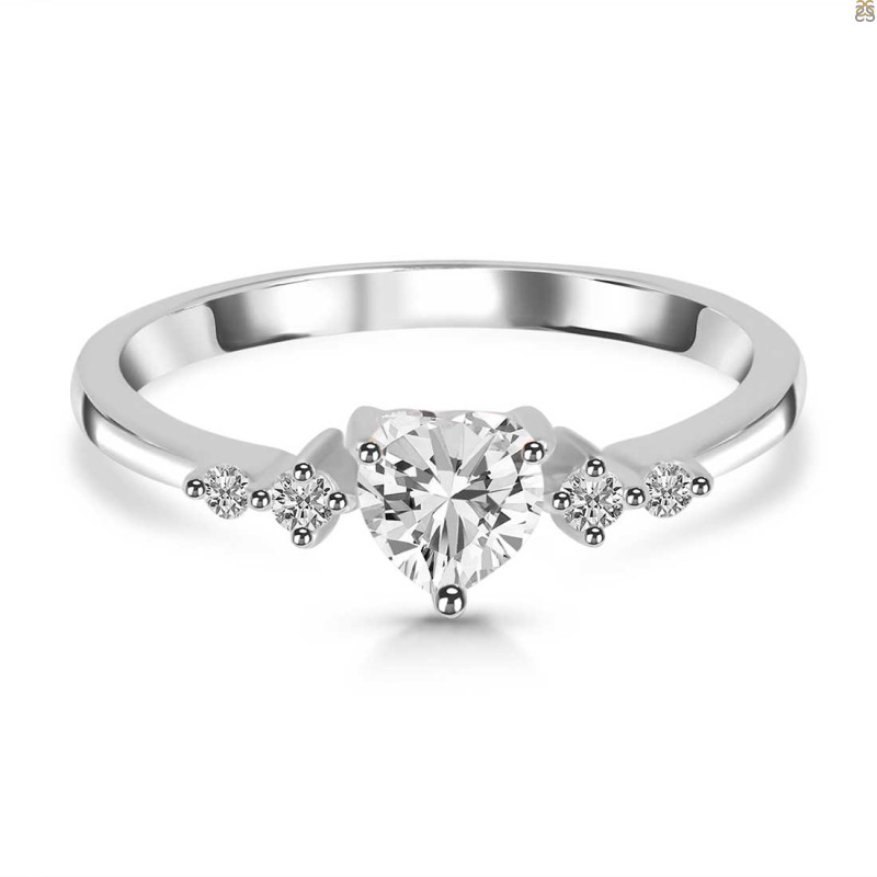 Crystal & White Topaz Ring CST-RR-424.