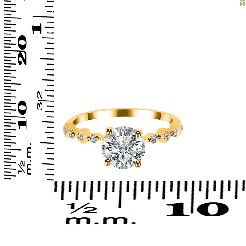 Crystal & White Topaz Ring CST-RR-426.