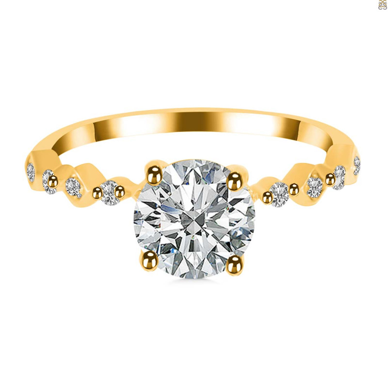 Crystal & White Topaz Ring CST-RR-426.