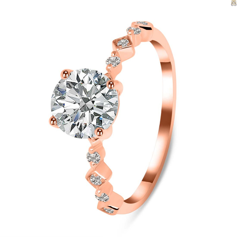 Crystal & White Topaz Ring CST-RR-426.