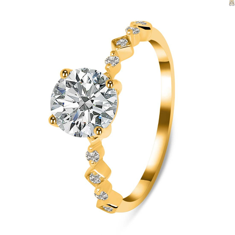 Crystal & White Topaz Ring CST-RR-426.