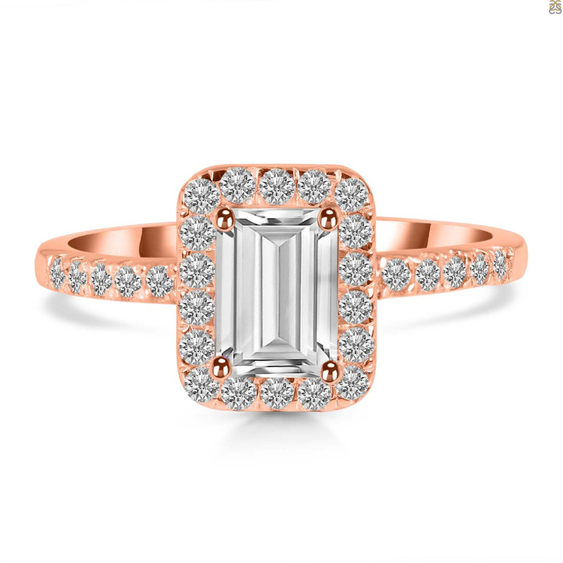 Crystal & White Topaz Ring CST-RR-432.