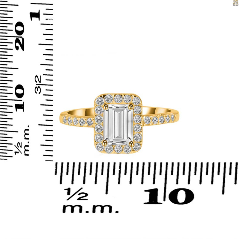 Crystal & White Topaz Ring CST-RR-432.