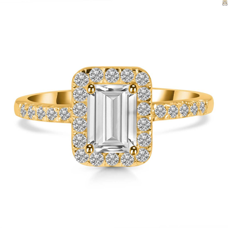 Crystal & White Topaz Ring CST-RR-432.