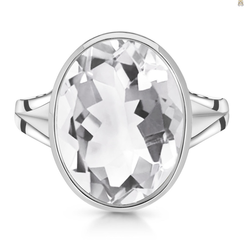 Crystal Quartz Ring CST-RDR-1897.