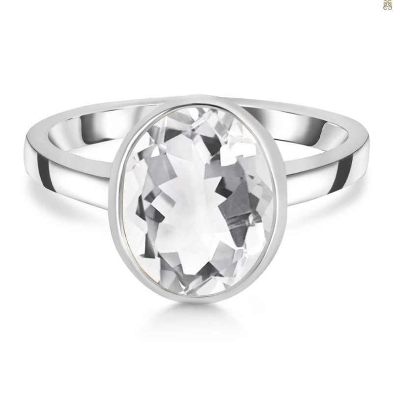Crystal Quartz Ring CST-RDR-1924.