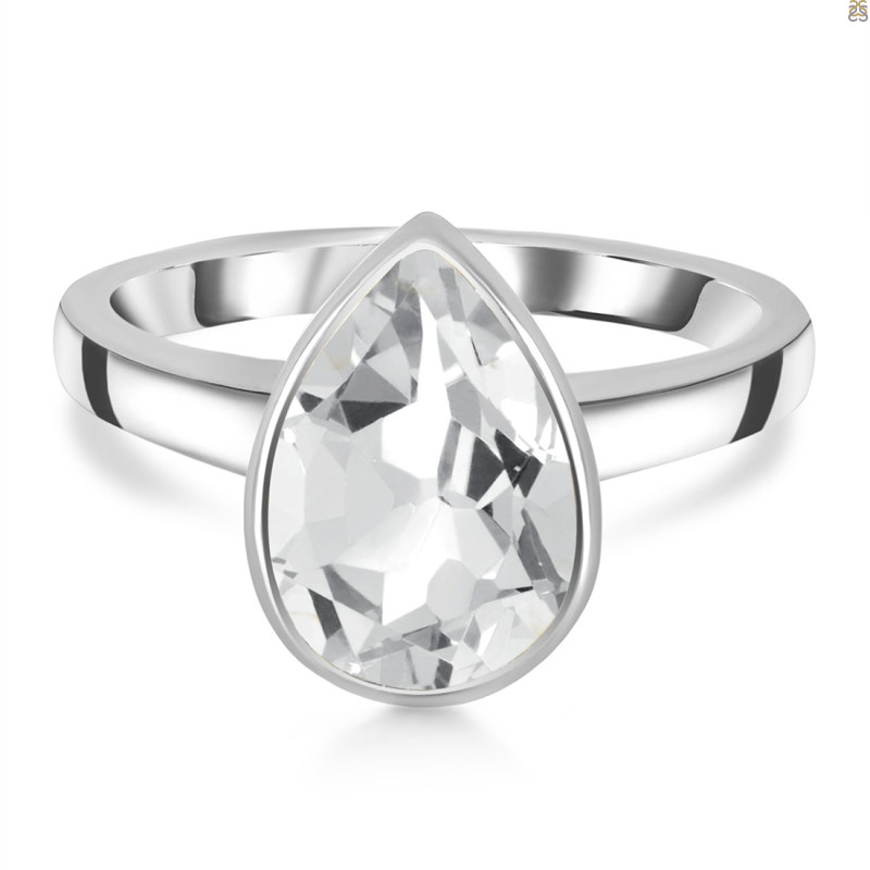 Crystal Quartz Ring CST-RDR-2764.