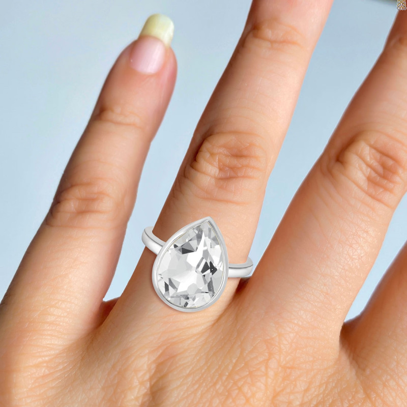 Crystal Quartz Ring CST-RDR-2855.