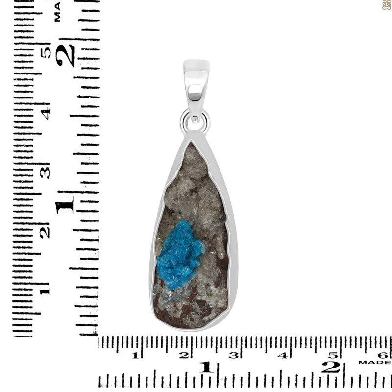 Cavansite Pendant-SP CVS-1-29