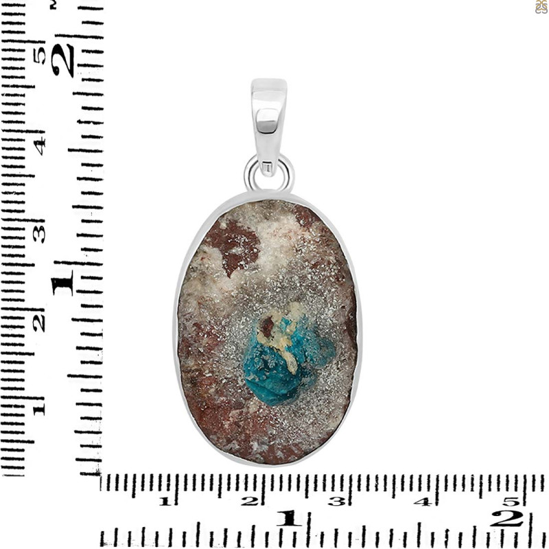 Cavansite Pendant-SP CVS-1-31