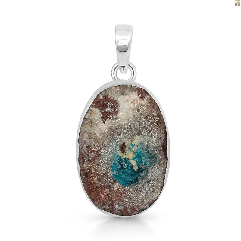 Cavansite Pendant-SP CVS-1-31