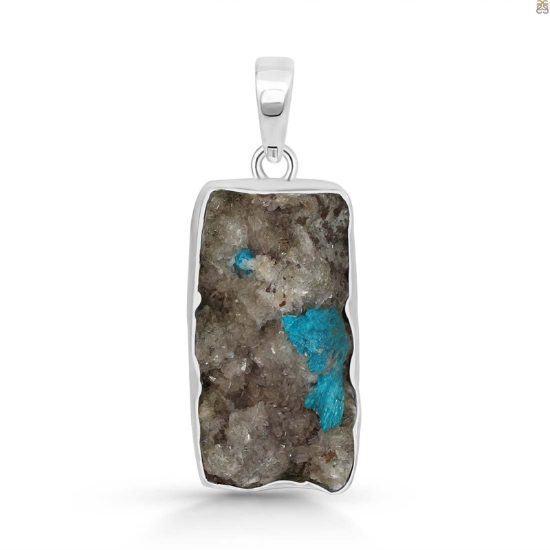 Cavansite Pendant-SP CVS-1-32