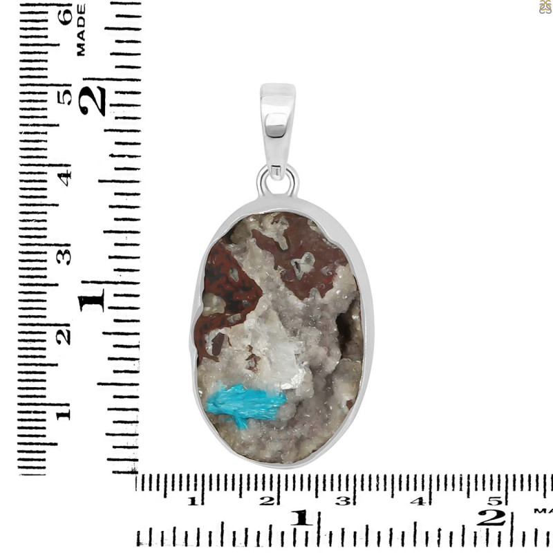 Cavansite Pendant-SP CVS-1-37
