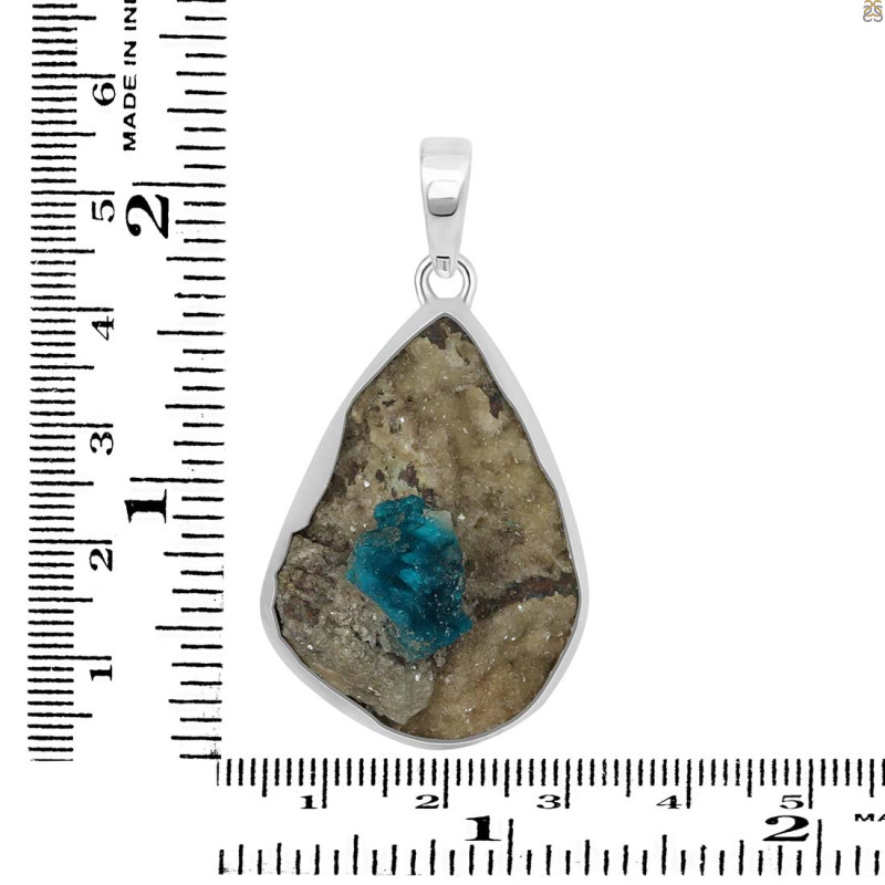 Cavansite Pendant-SP CVS-1-42