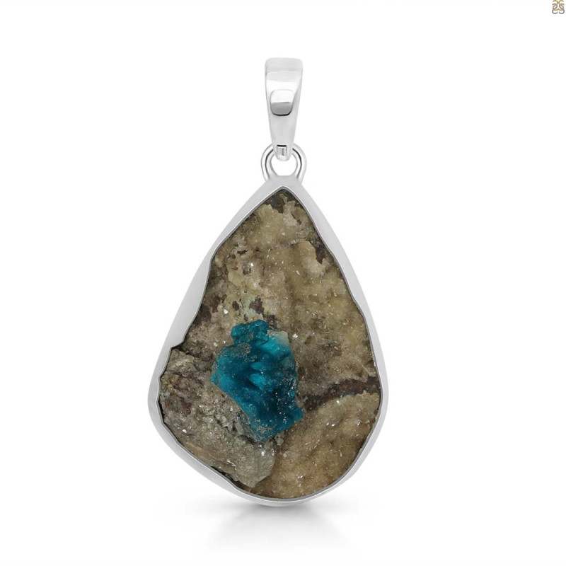 Cavansite Pendant-SP CVS-1-42