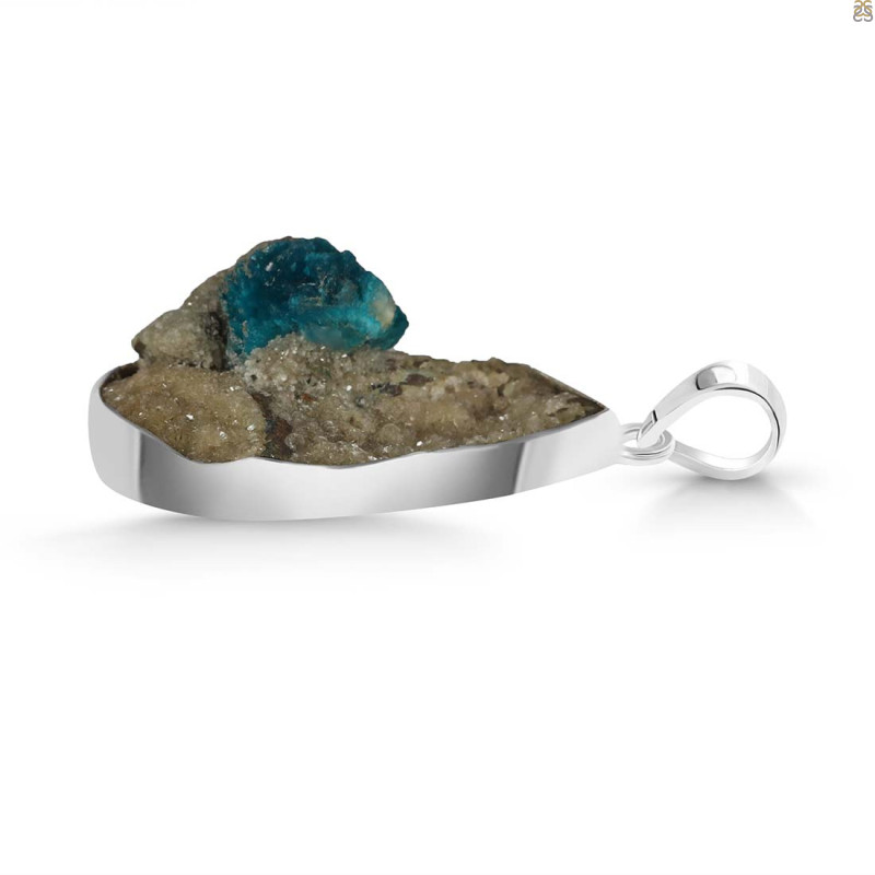 Cavansite Pendant-SP CVS-1-42