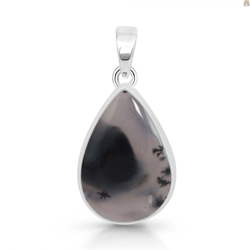 Dendritic Agate Pendant-SP DDA-1-123