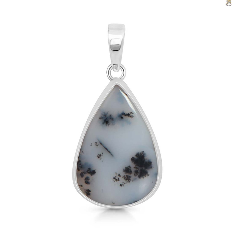 Dendritic Agate Pendant-SP DDA-1-126