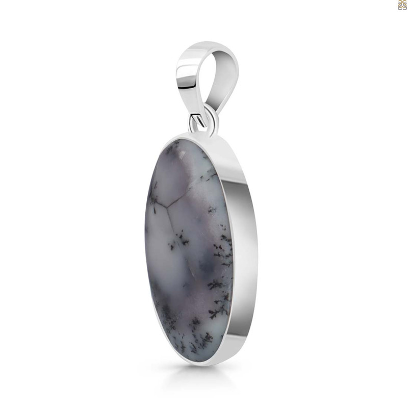 Dendritic Agate Pendant-SP