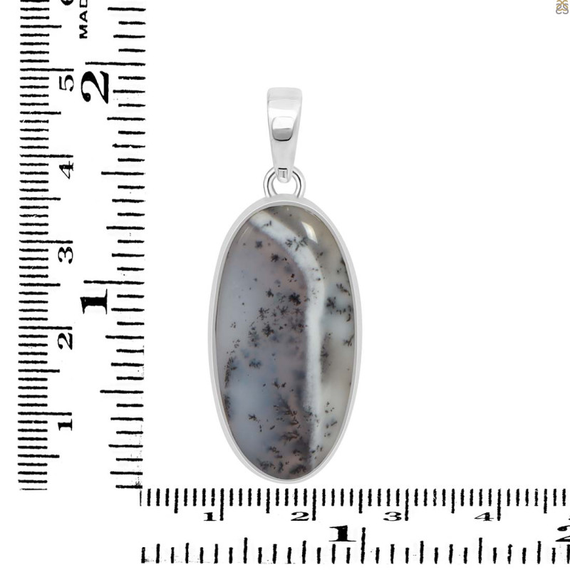 Dendritic Agate Pendant-SP DDA-1-130