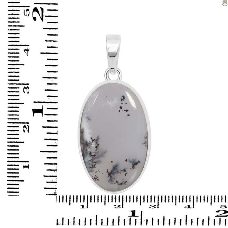 Dendritic Agate Pendant-SP DDA-1-132