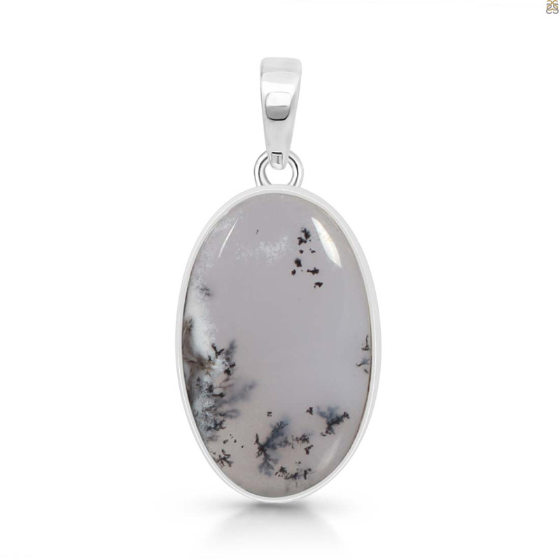 Dendritic Agate Pendant-SP DDA-1-132