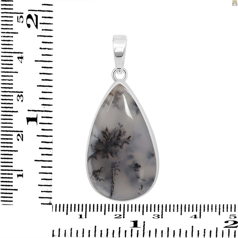 Dendritic Agate Pendant-SP DDA-1-133